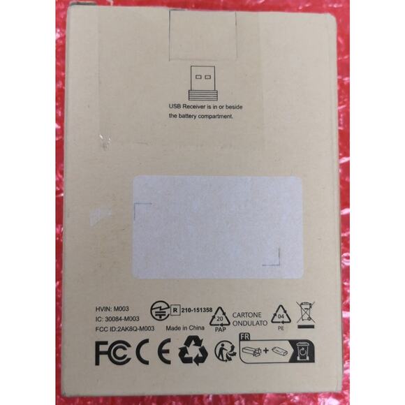 TECKNET Wireless Silent Mouse, Quiet Click, 2.4G Optical Computer Mouse, Blue - Picture 10 of 10